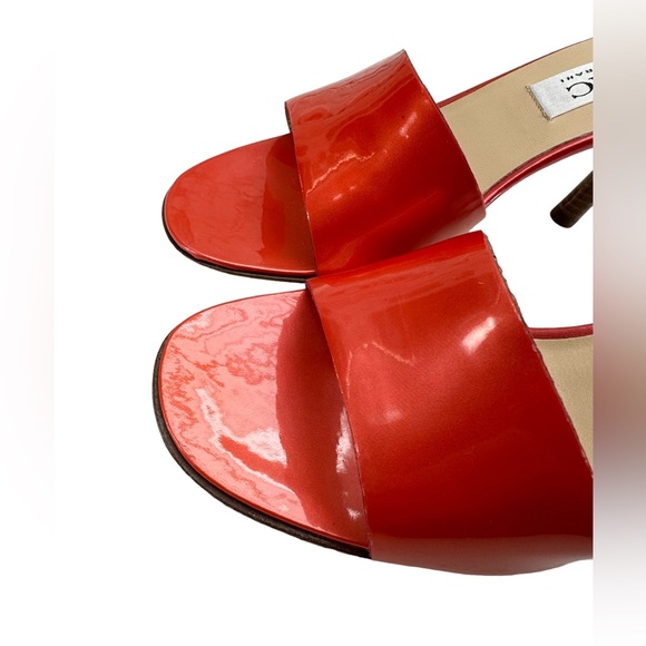Isaac Mizrahi Red Slide Sandal - Picture 2 of 6